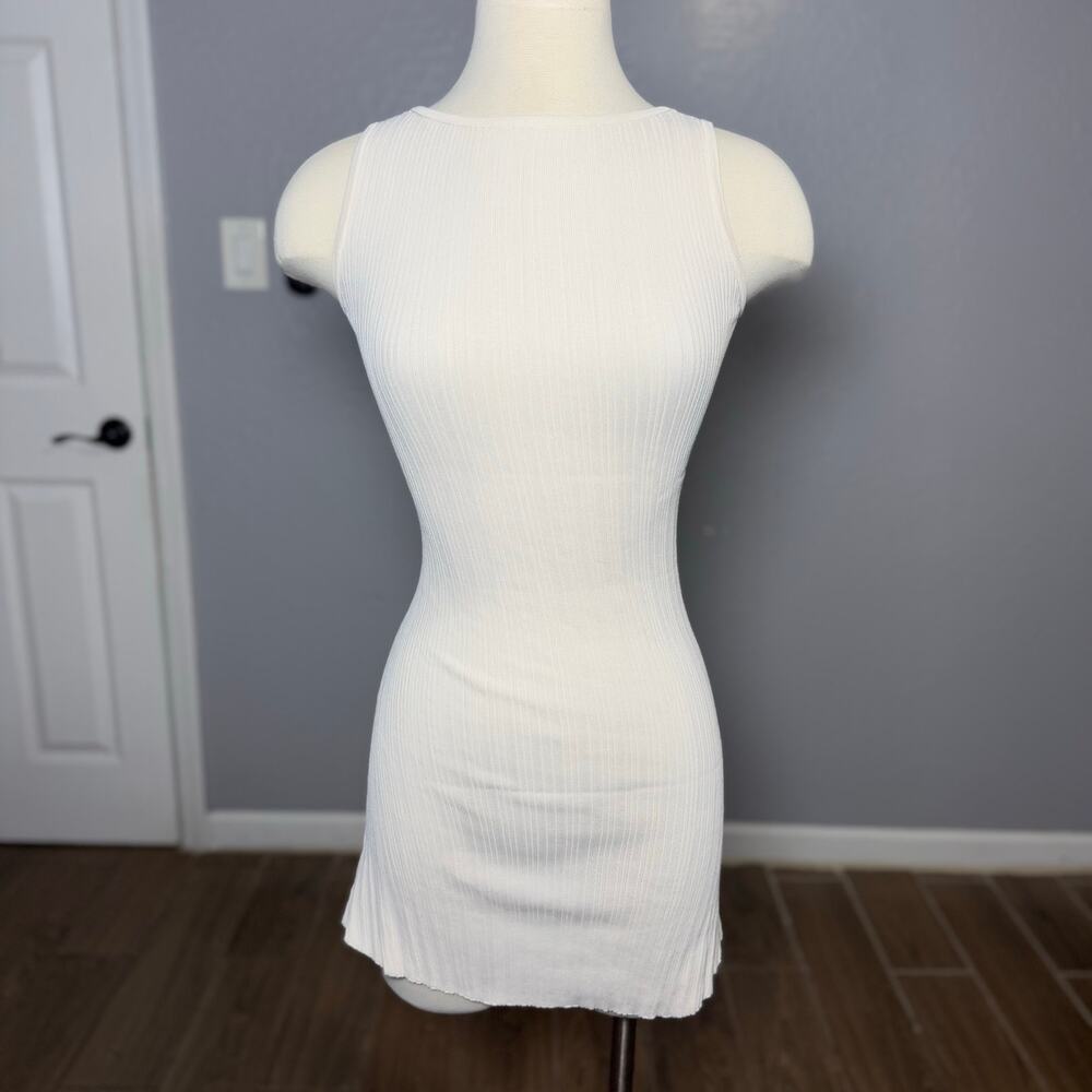 Princess Polly Mayok Mini Dress, Cream, US 0